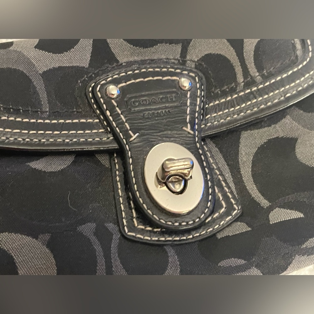 Coach Black Wristlet - Picture 2 of 6